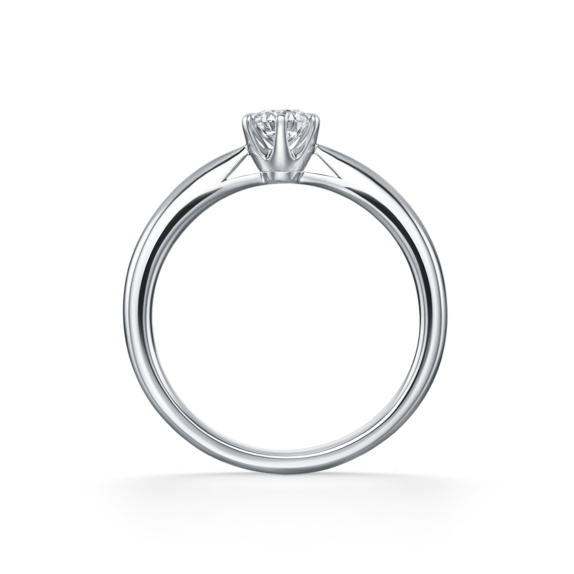 18K 永恆單鑽戒指