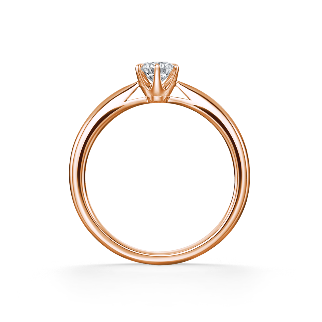 18K 永恆單鑽戒指