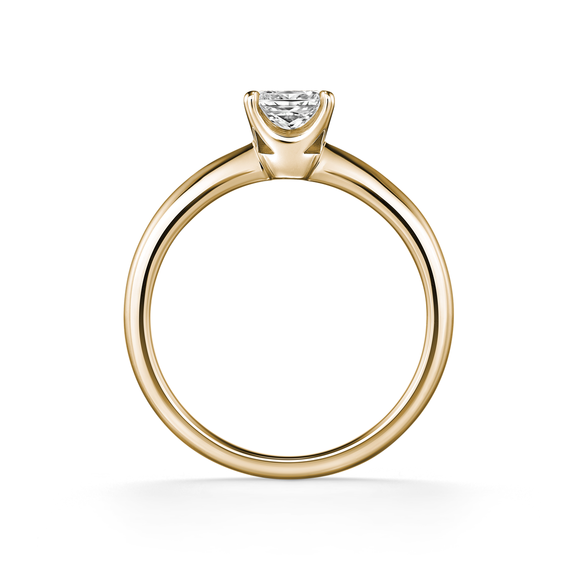 18K 永恆單鑽戒指