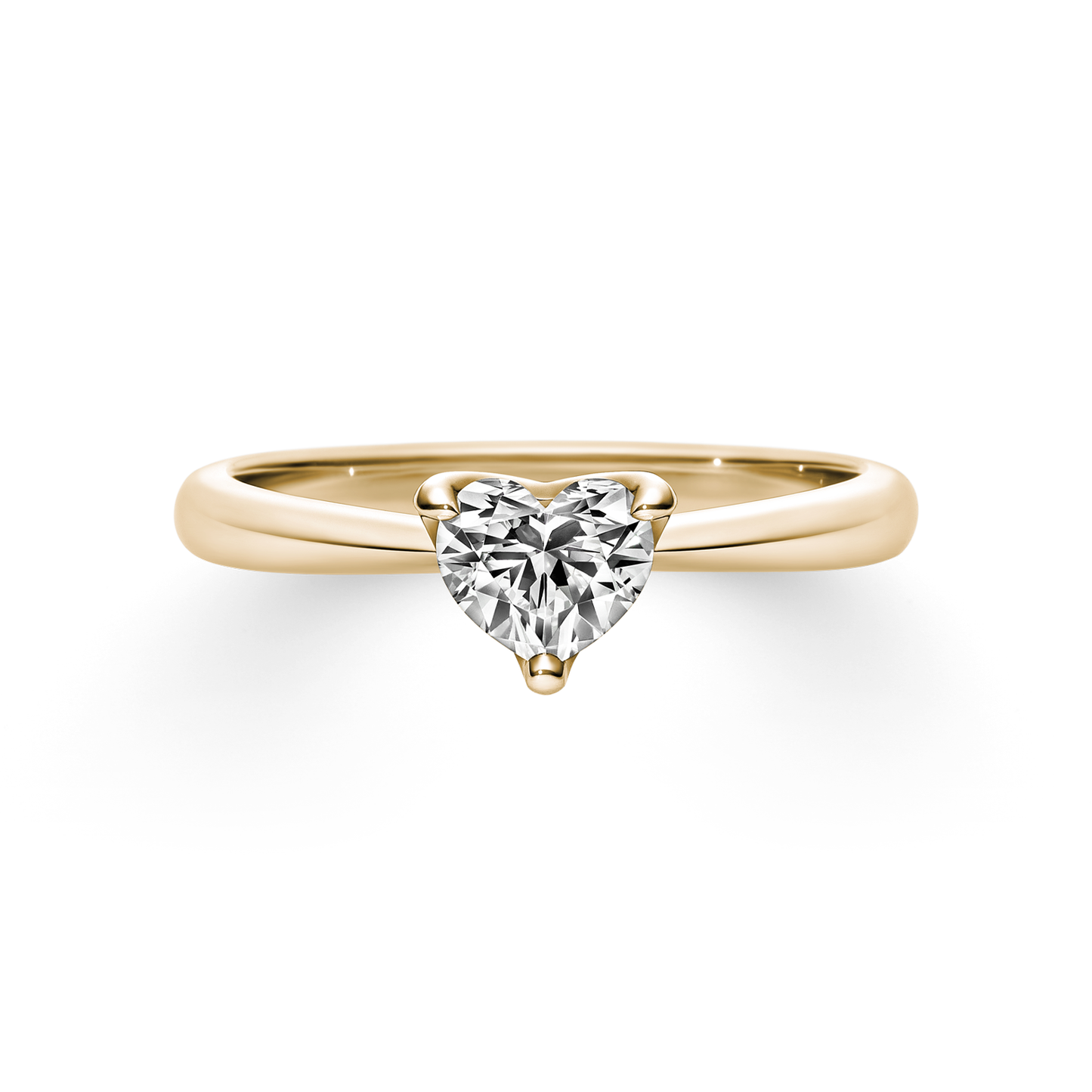 18K 永恆單鑽戒指