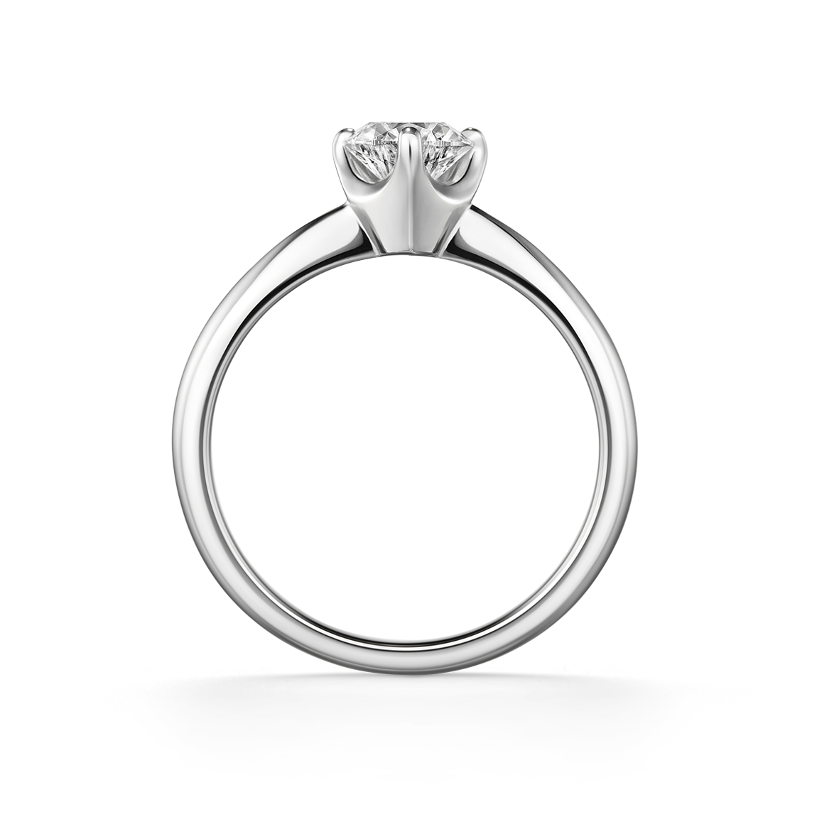 18K 永恆單鑽戒指