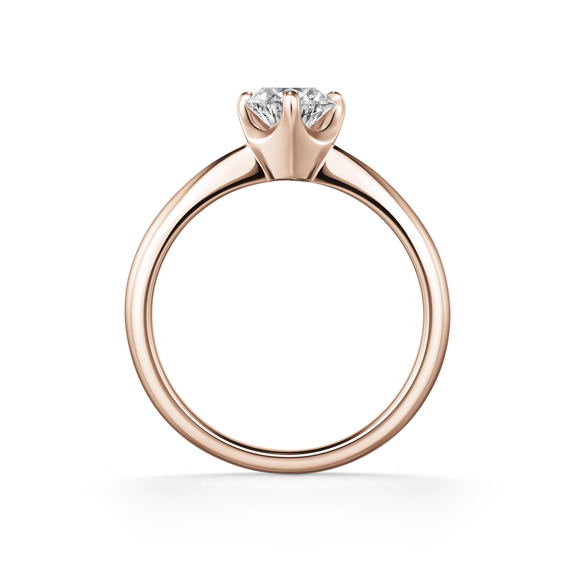 18K 永恆單鑽戒指