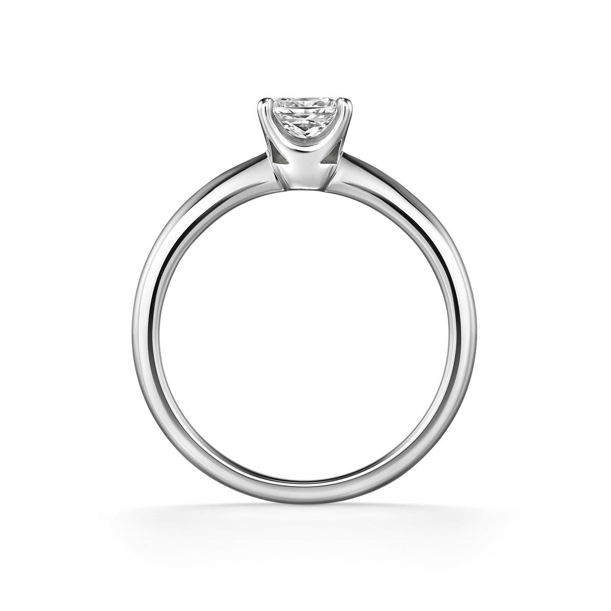 18K 永恆單鑽戒指