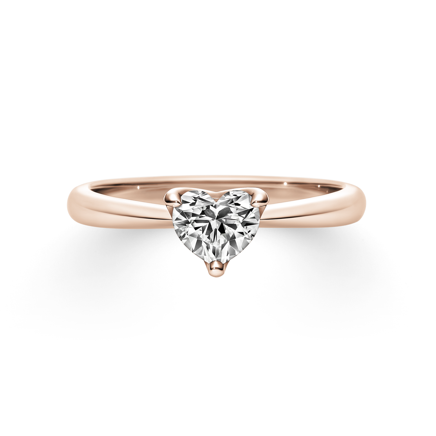 18K 永恆單鑽戒指