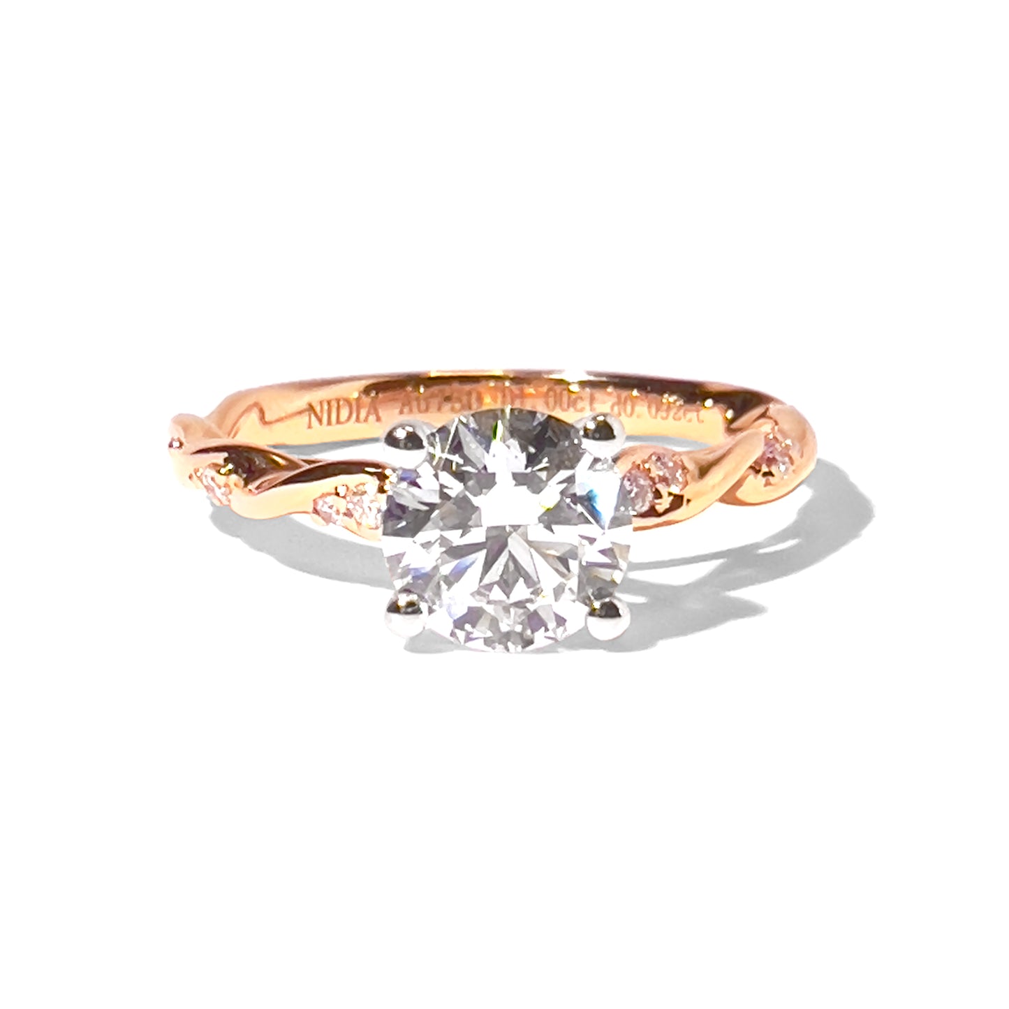 IGI 18K 配鑽鑽石戒指