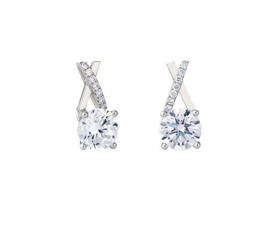 Diamond Earrings E31356