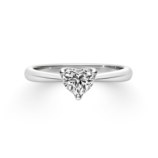 18K 永恆單鑽戒指